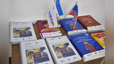 Изрображение 'USAID передаст учебники по двум предметам для 200 школ Узбекистана'