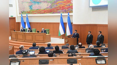 Изрображение 'Итоги 24-го пленарного заседания Сената Олий Мажлиса'