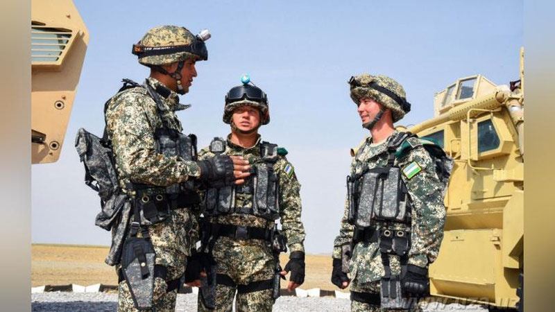 Изрображение 'СТАРТОВАЛИ СОВМЕСТНЫЕ УЗБЕКСКО-РОССИЙСКИЕ УЧЕНИЯ (ВИДЕО)'