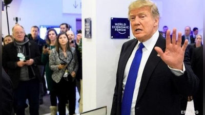 'Dunyo liderlari Jahon iqtisodiy forumiga kelishdan voz kechishmoqda 'ning rasmi