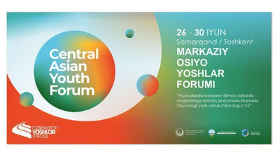 'Markaziy Osiyo yoshlar forumi — mintaqamiz yoshlarini birlashtiruvchi hudud 'ning rasmi
