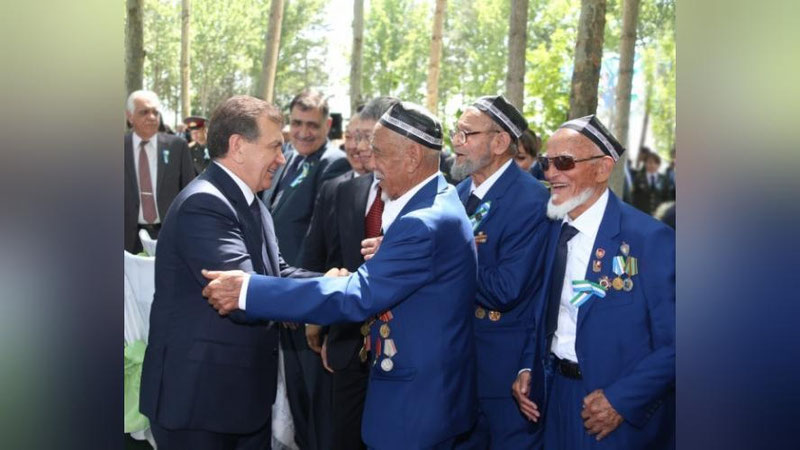 '​Shavkat Mirziyoev Ikkinchi jahon urushida qozonilgan G`alabaning 72 yilligi bilan tabrikladi'ning rasmi