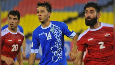 Изрображение 'СБОРНАЯ УЗБЕКИСТАНА ПРОИГРАЛА СИРИИ С МИНИМАЛЬНЫМ СЧЕТОМ'