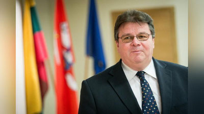 Изрображение 'ГЛАВА ЛИТОВСКОГО МИД ПРИБЫВАЕТ В ТАШКЕНТ'