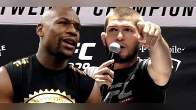 'Meyvezer ikkita jang o`tkazadi. Biri bokschi, yana biri UFC jangchisiga qarshi bo`ladi'ning rasmi