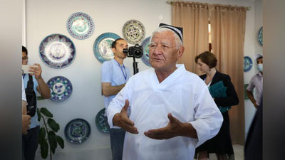 'Respublikadagi eng keksa kulol Sharofiddin Yusupov: “Kulolchilikni ona qornidan boshlaganman”'ning rasmi