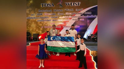 'Hamyurtlarimiz Bangkokda sport raqslari bo`yicha birinchi o`rinni qo`lga kiritdi'ning rasmi