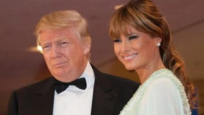 Изрображение 'Дональд и Меланья Трамп сдали тест на коронавирус'