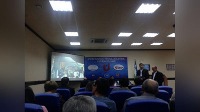 'ТОШКЕНТДА ЎЗБЕКИСТОН ЕНГИЛ АТЛЕТИКА ФЕДЕРАЦИЯСИНИНГ МАТБУОТ АНЖУМАНИ БОШЛАНДИ'ning rasmi