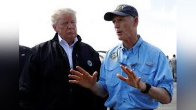 'Florida shtatida Maykl dovuli hamon davom etmoqda'ning rasmi