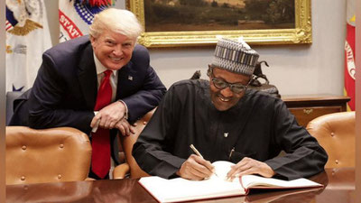 'Оқ уйда Трамп ва Бухорий учрашди'ning rasmi