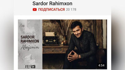 '​Sardor Rahimxon nimadan voz kechdi?'ning rasmi