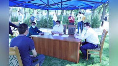 'Toshkentda o`tkazilgan sayyor qabulda jami 55 nafar shaxs jazoni o`tashdan muddatidan ilgari ozod qilindi (foto)'ning rasmi