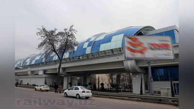 Изрображение 'Построены шесть станций новой линии ташкентского метро (фото)'