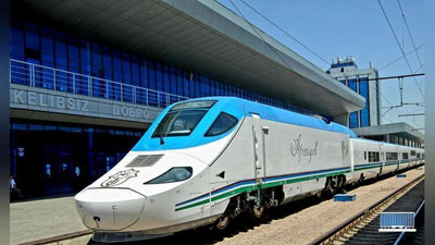 '“Afrosiyob” poezdi harakat jadvalida bir martalik o`zgarish bo`ladi'ning rasmi