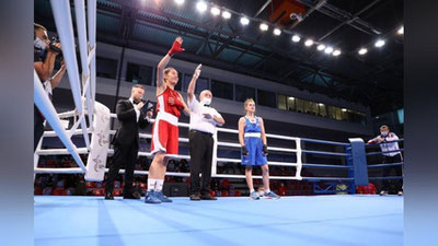 'Qozon-2021: Gulsevar Ganieva boks bo`yicha oltin medal sohibasi bo`ldi'ning rasmi