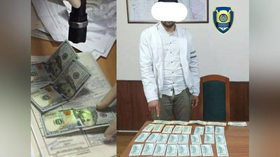 'Farg`onada talabaning Qozog`istondagi o`qishini katta pul evaziga Urganchga ko`chirib bermoqchi bo`lgan shaxs ushlandi'ning rasmi