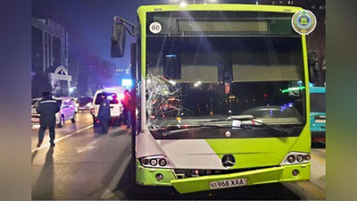 'Toshkentda avtobus piyodani urib yubordi'ning rasmi