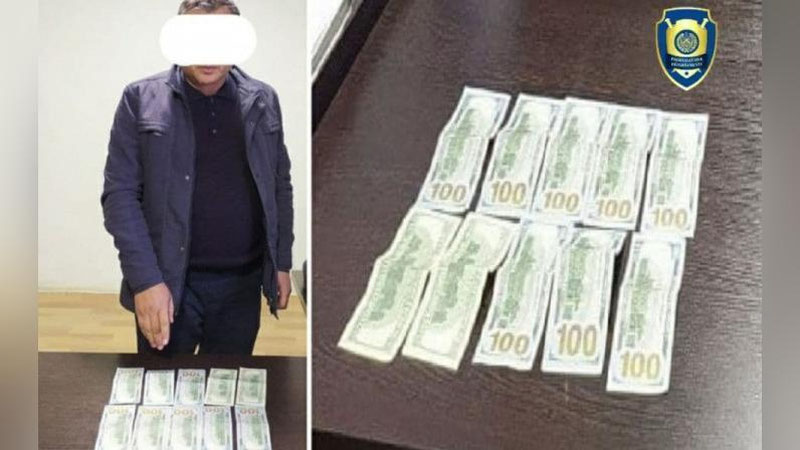 'G`uzorda tadbirkorning 1 000 AQSh dollarini qo`lga kiritgan korxona rahbarining kirdikorlari fosh bo`ldi'ning rasmi