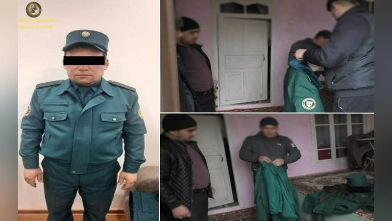 'Andijonda "Ichki ishlar xodimi" qo`lga olindi'ning rasmi