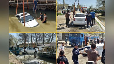 'Тошкент туманида "Lacetti" автомобили каналга тушиб кетди'ning rasmi