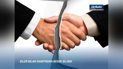 '"UzAuto Motors” АЖ “ГУРЛАН АВТОСАЛОН” билан дилерлик келишувини бекор қилди'ning rasmi