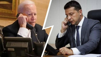 'Bugun Bayden va Zelenskiy telefon orqali muloqot qilishadi'ning rasmi