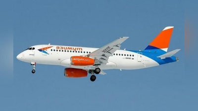 '​​Moskvadan Urganchga uchayotgan samolyot favqulodda Samaraga qo`ngan'ning rasmi