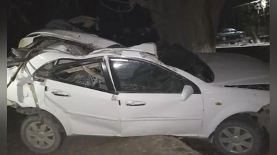 'Surxondaryoda Lacetti daraxtga urilishi oqibatida bir kishi halok bo`ldi (video)'ning rasmi