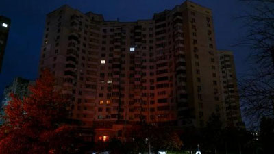 '9 million ukrainalik elektrsiz qoldi'ning rasmi