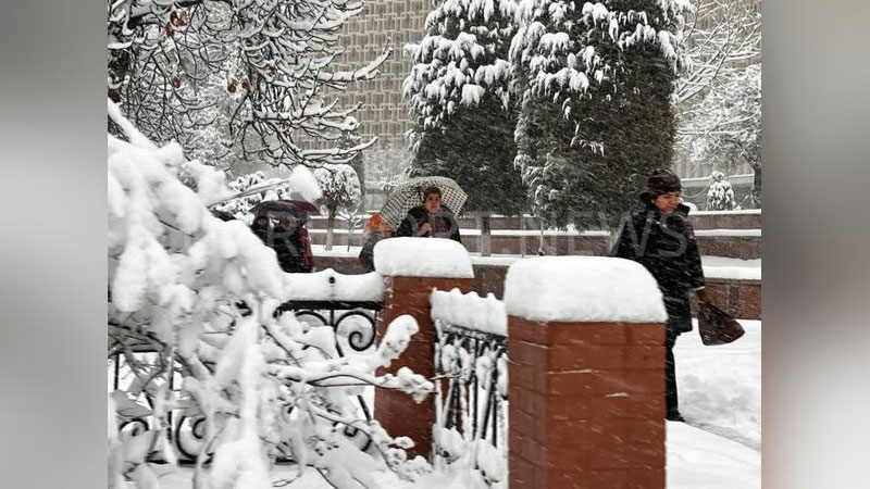 'Bugun ham O`zbekistonning 6 ta hududida qor yog`ishi prognoz qilindi'ning rasmi