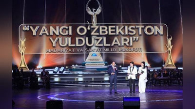 '"Yangi O`zbekiston yulduzlari" milliy mukofotini topshirish marosimi bo`lib o`tdi'ning rasmi