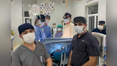 'Surxondaryoda ilk bor ishlab turgan yurakda aorta-koronar shuntlash amaliyoti bajarildi'ning rasmi
