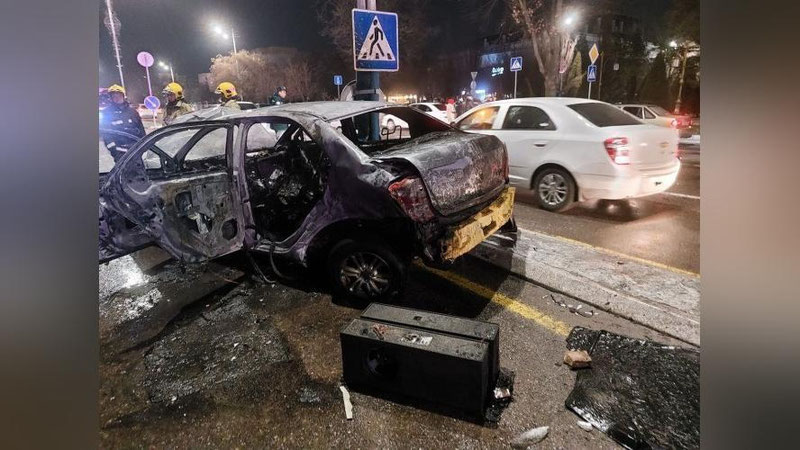 'Toshkentda 4 ta mashina ishtirokida YTH sodir bo`ldi'ning rasmi