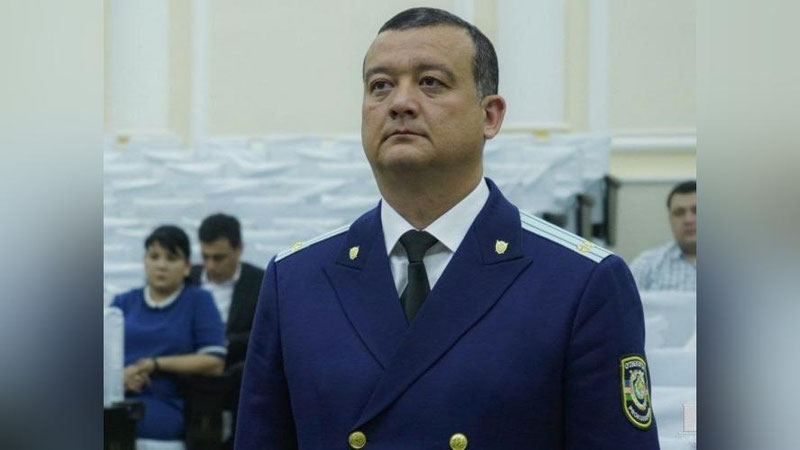 Изрображение 'Прокурор Сырдарьинской области освобожден от должности'