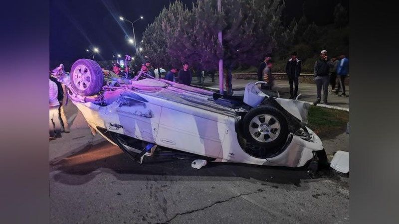 'Namanganda Lacetti YTHga uchrab, ag`darilib ketdi'ning rasmi