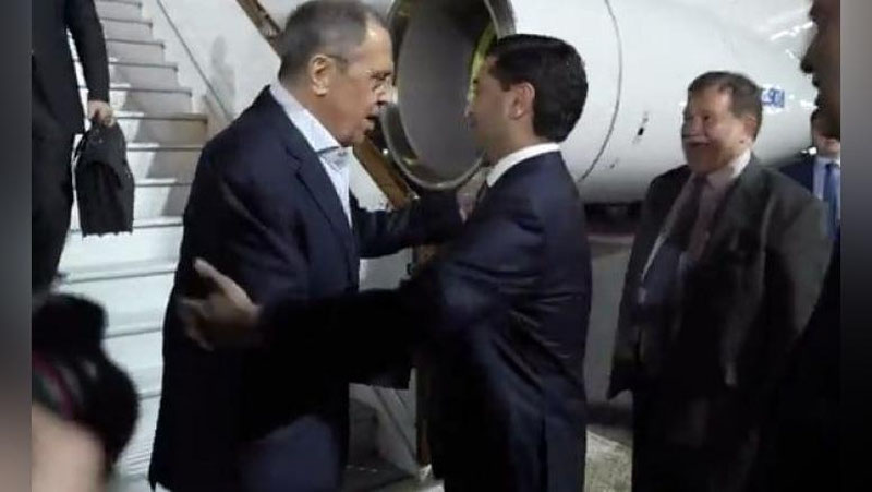 'Sergey Lavrov O`zbekistonga keldi'ning rasmi