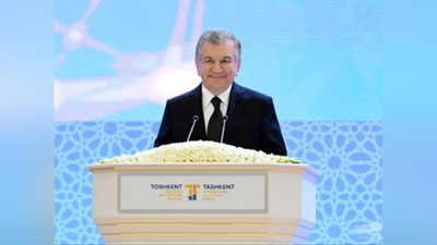 'Bugun Mirziyoev Toshkent xalqaro investisiya forumida qatnashadi'ning rasmi
