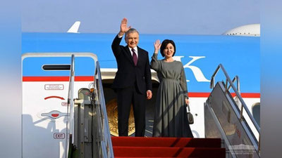 'Prezidentning Xitoyga tashrifi yakunlanib, Toshkentga jo`nab ketdi'ning rasmi