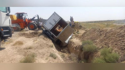'Qashqadaryoda Isuzu ag`anashi oqibatida 2 fuqaro mashina ichida qolib ketdi'ning rasmi