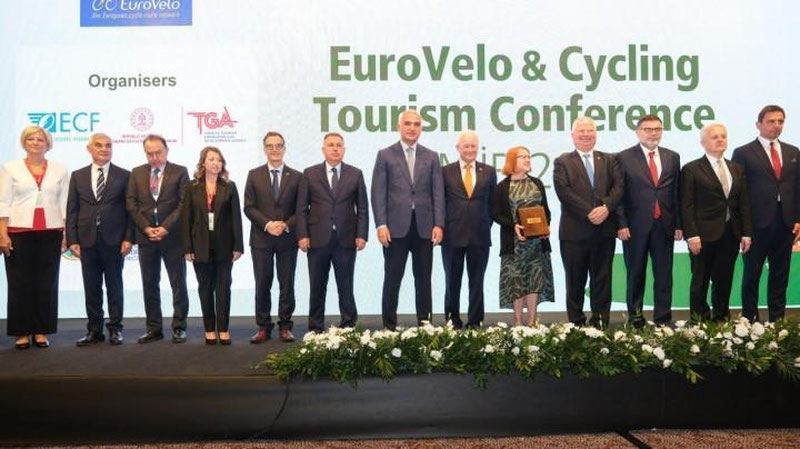 'EuroVelo ва Велосипед туризми конференцияси 2023 доирасида Велосипед туризмининг истиқболлари кўриб чиқилди'ning rasmi