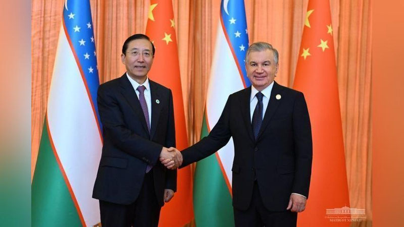 'Президент "State Grid" йирик энергетика холдинги раиси билан учрашди'ning rasmi