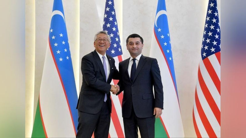 'Baxtiyor Saidov AQSh davlat kotibi yordamchisi bilan uchrashdi'ning rasmi