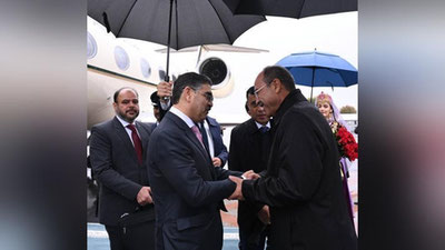 'Pokiston rahbari Anvar ul-Haq Kakar Toshkentga keldi'ning rasmi