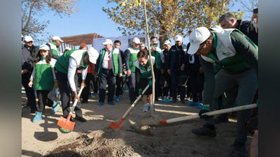 'Samarqandda "CRIC-21  yashil bog`i" tashkil qilindi'ning rasmi