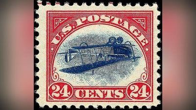 'Nyu-Yorkda "Inverted Jenny" pochta markasi 2 mln dollarga sotildi'ning rasmi