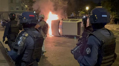 'Fransiyada tartibsizliklar boshlanganidan beri 2,4 ming kishi hibsga olindi'ning rasmi