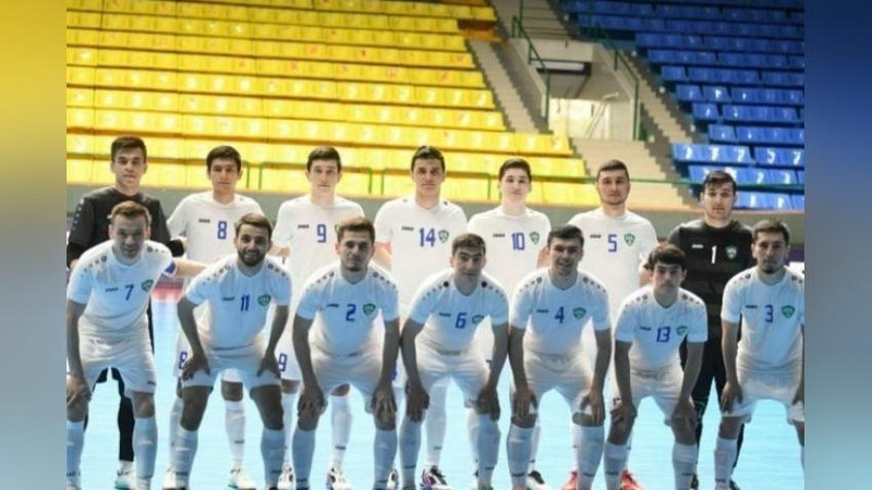 'O`zbekiston futzal milliy terma jamoasining "CAFA Futsal Cup-2023" birinchi turniridagi raqibi ma`lum bo`ldi'ning rasmi