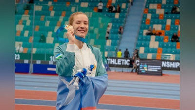 'Ekaterina Voronina uchinchi bor Osiyo chempioni bo`ldi'ning rasmi