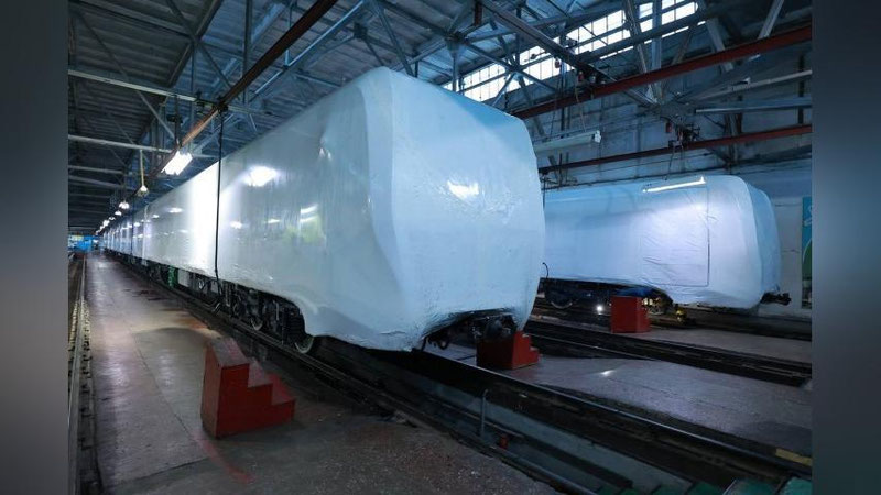 'Toshkentga yangi  2 ta zamonaviy metro poezdi olib kelindi'ning rasmi